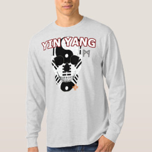 HANDSKULL Yin Yang T-shirt à manches longues B2