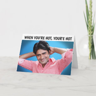 HANDSOME LATIN HUNK CARTES D'ANNIVERSAIRE POUR ELL