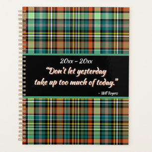Handsome Plaid Motivation personnalisée
