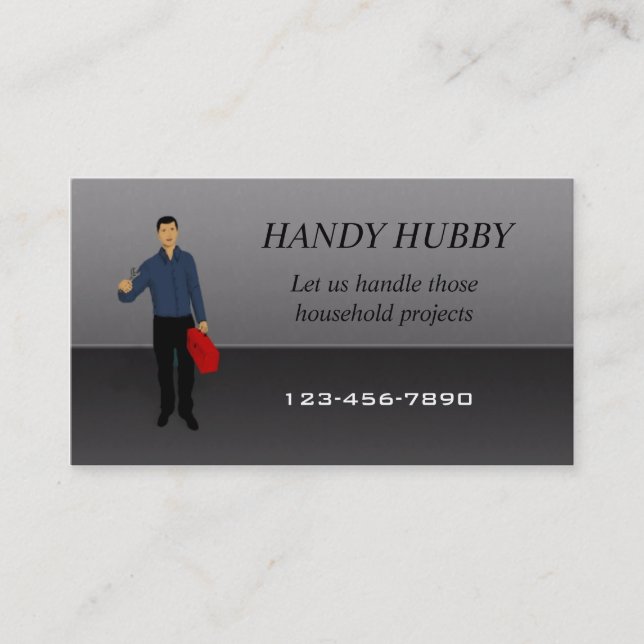 Handy Man carte de visite (Devant)