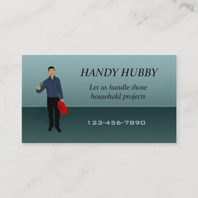 Handy Man carte de visite (Devant)