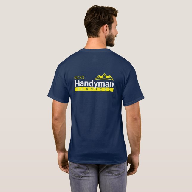 Handyman Business Mens T-Shirt - Home Business (Dos entier)