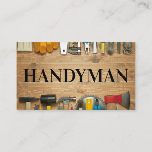 Handyman, Carte de visite de maintenance