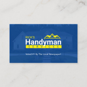 Handyman Cartes de visite - Home Business