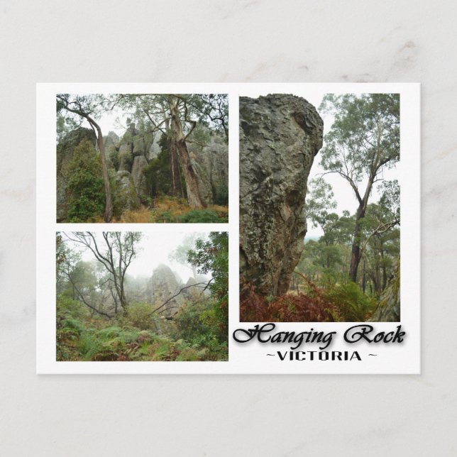 Hanging Rock, Victoria, Australie Carte postale (Devant)