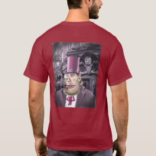 Hanging With Hyde hommes maroon T-shirt dos