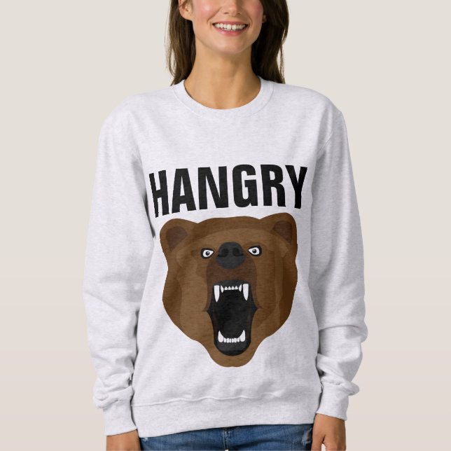 HANGRY GRIZZLY PORTER T-Shirts (Devant)