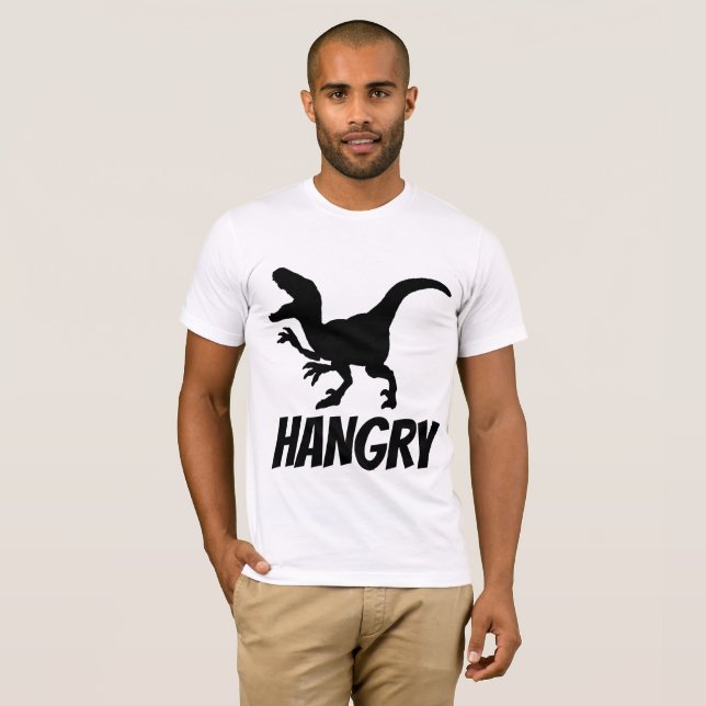 HANGRY (HUNGRY/ANGRY) T-shirts amusants (Devant entier)