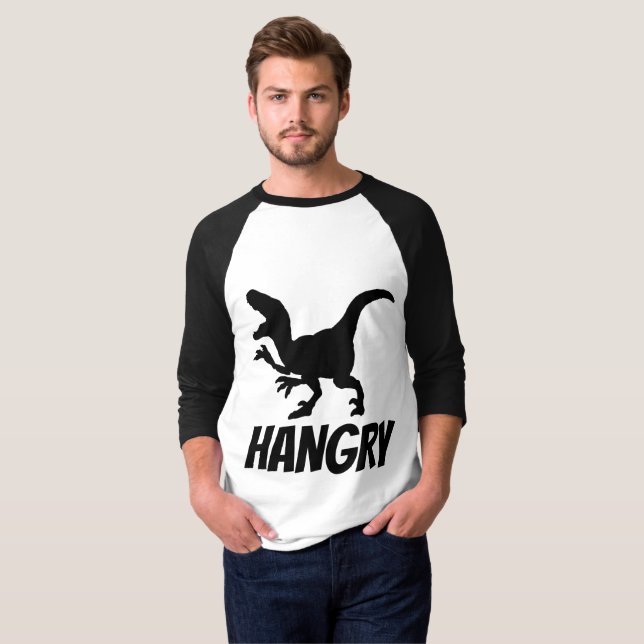 HANGRY (HUNGRY/ANGRY) T-shirts amusants (Devant entier)
