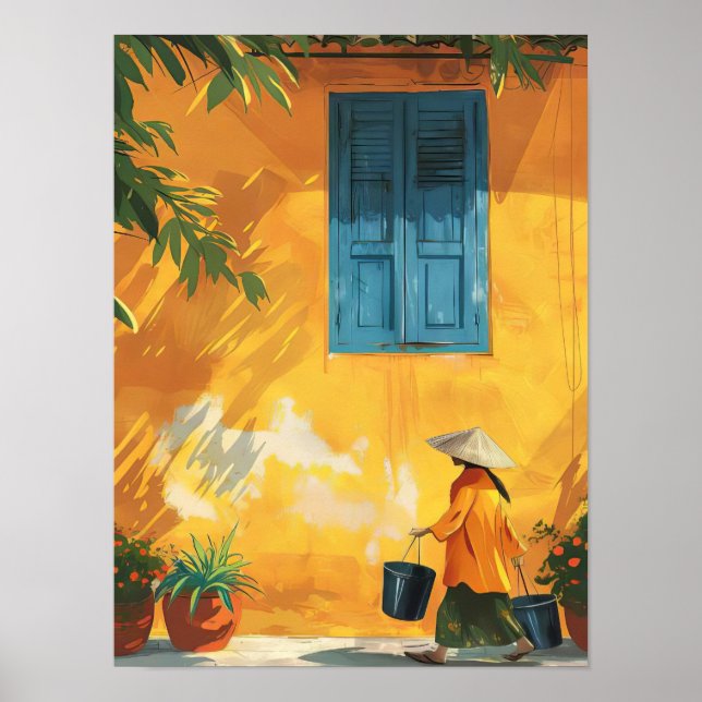Hanoi Impression Illustration Vietnam Impression H (Devant)