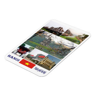 Hanoï - Mosaïque - Vietnam - Magnet