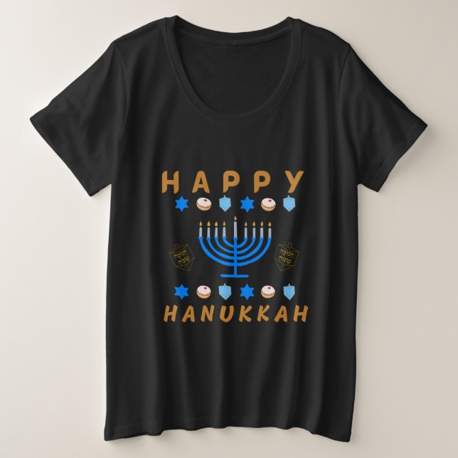 hanoukka heureux hanoukka menorah chanukah channuk (Design devant)