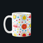 Hanoukka Mug Colorful Crazy 8 nuits<br><div class="desc">Tasse Hanoukka colorée et amusante. "Coloré, Fou 8 Nuits" Chanukah Mug. Créez un cadeau simple en ajoutant quelques bonbons à la tasse, enveloppez-le dans du cellophane et cravate-le avec un arc. Bon appétit ! Merci de vous être arrêté et de faire du shopping. Très apprécié. Joyeux Chanoukah/Hanoukka ! Style :...</div>