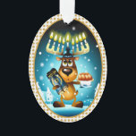 Hanoukka Reindeer célèbre Chrismukkah<br><div class="desc">This fun Hanukkah Reiner celebrates Christmas Non. Hanukkah Celebrates. Oh, non — he celebrates both Christmas AND Hanukkah!! C'est Chrismukkah ? Oui ! That's! His holiday party decor is red and green. Bleu et or. No — Uses ALL those colors ! :) And he brings his Hanukkah candles and challah...</div>