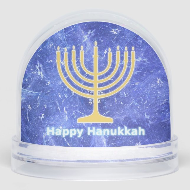 Hanoukka Snowstorm Menorah (Avant)