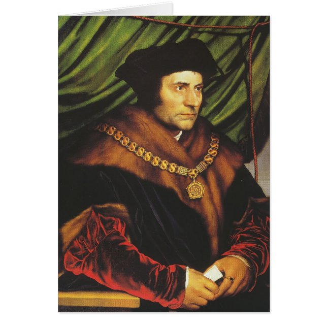 Hans Holbein - portrait de monsieur Thomas More (Devant)