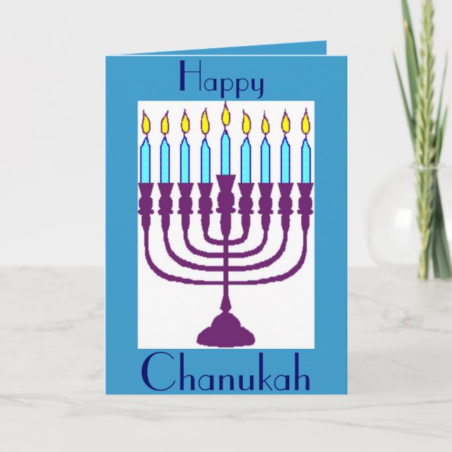 Hanukah Cartes de voeux - Carte pour notes - Cadea (Devant)