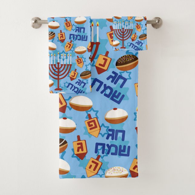 Hanukiahs, Menorahs et Motif de bougies (En situation)