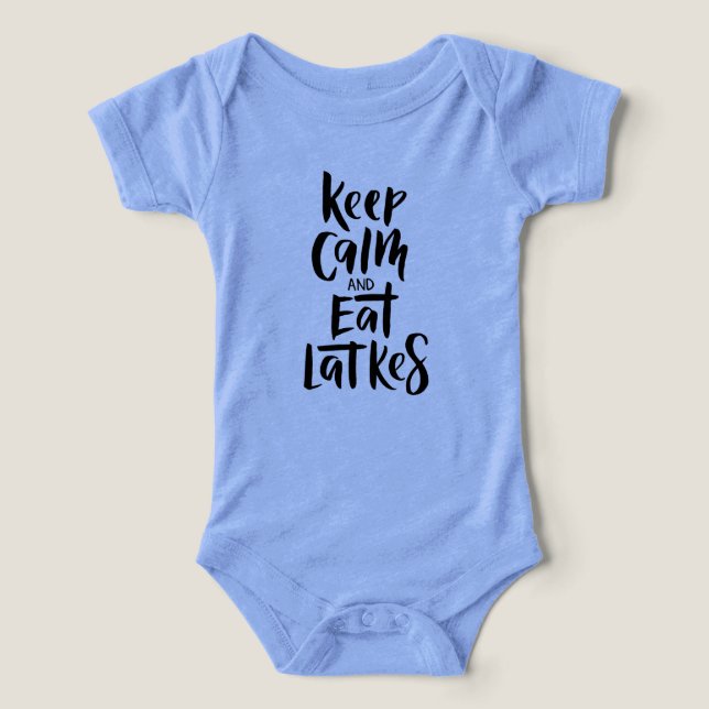 Hanukkah Baby shirt  (Design Recto)