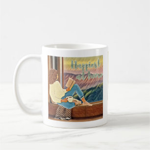 'Happest at Home' Café Mug