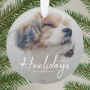 Happest Howlidays Mini-Noël photo chien