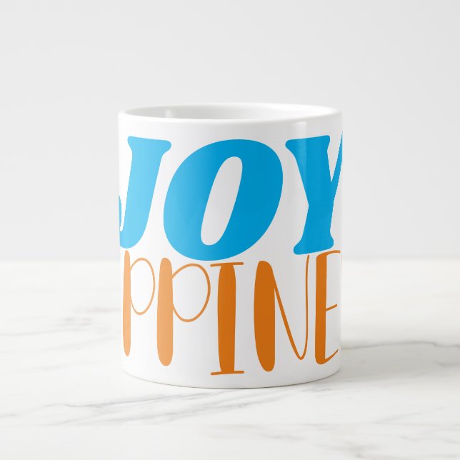 Happiness Joy Specialty Mug (Devant)