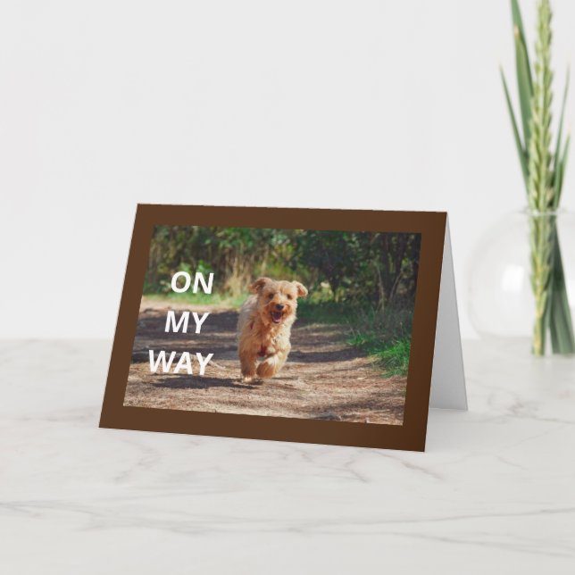 **HAPPY 1st BANTHDAY" Carte BÉBÉ SPÉCIALE (Devant)