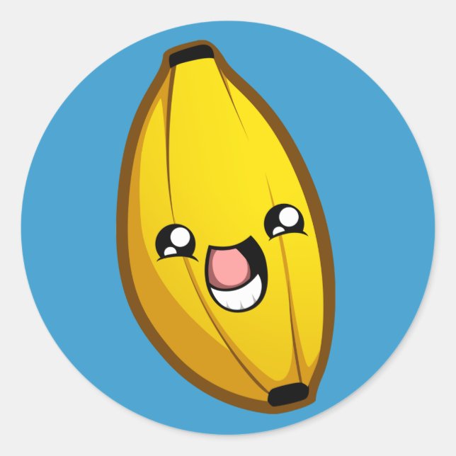 Happy Banana Sticker (Devant)
