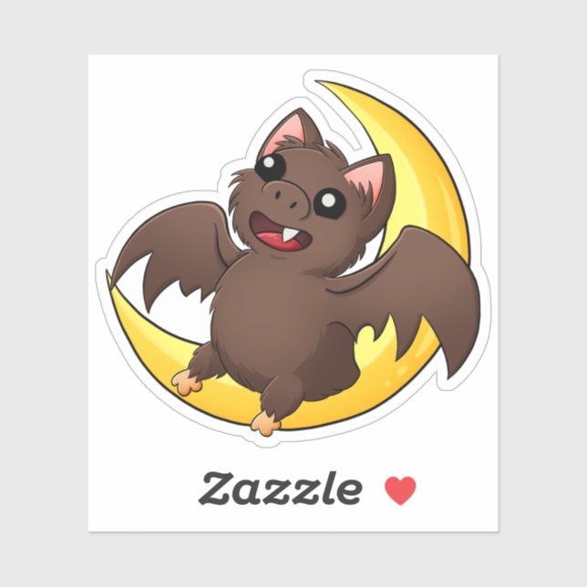 Happy Bat Sticker (Feuille)