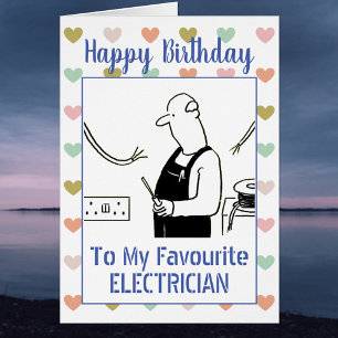 Happy Birthday Electrician