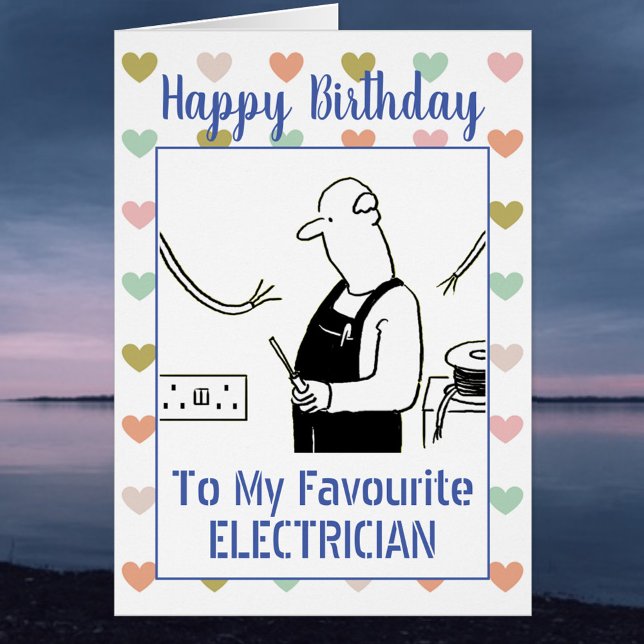 Happy Birthday Electrician (Créateur téléchargé)