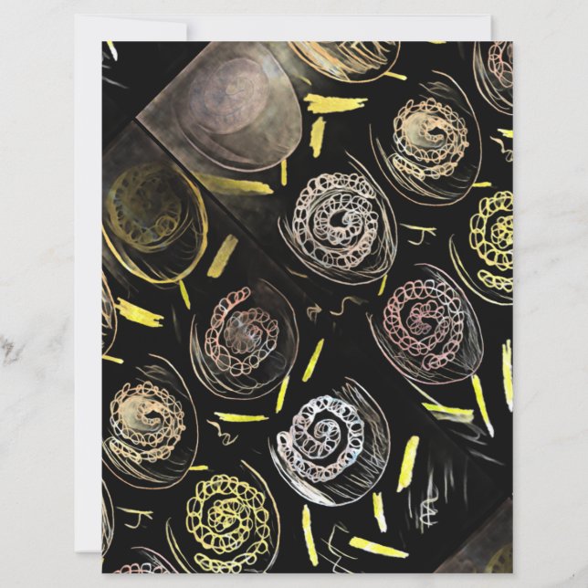 HAPPY BIRTHDAY Gold tones Paper Sheet (Dos)