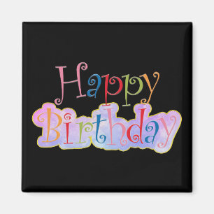 Happy Birthday Magnet