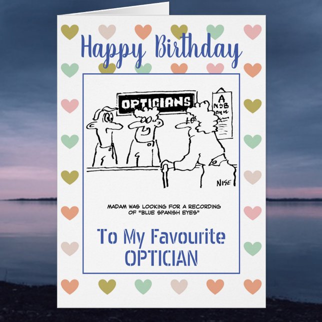 Happy Birthday Optician (Créateur téléchargé)