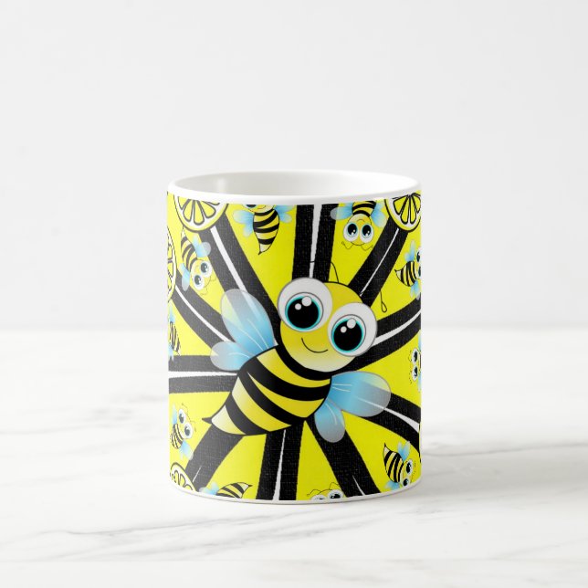 Happy Bumblebee Lemon Mug (Centre)