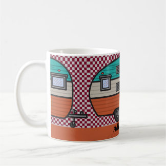 Happy Camper, ajouter du texte, Café Mug