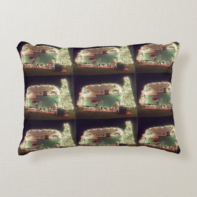 ***HAPPY CAMPER*** COUSSIN NOIR (Devant)