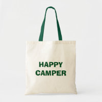 HAPPY CAMPER sac fourre-tout pour camping et voyag