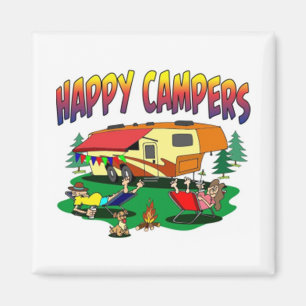 ***HAPPY CAMPER'S*** MAGNET