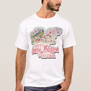 Happy Cherry Blossom Festival 3 T-shirt