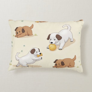 Happy chiot accent coussin 2