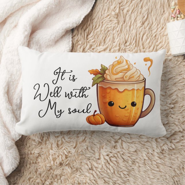 Happy Cup Lumbar Coussin (Couverture)