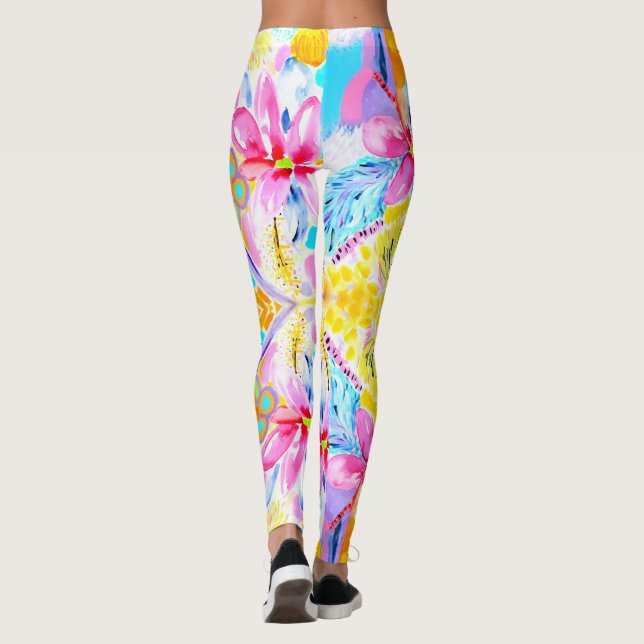 Happy Days Leggings par Ariella & Lily Designs (Dos)