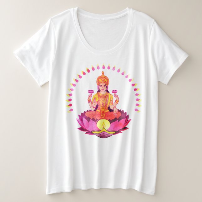 Happy Diwali - Deepalavi Lakshmi Goddess 1 (Design devant)