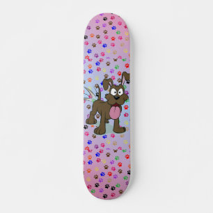 Happy Dog Skateboard