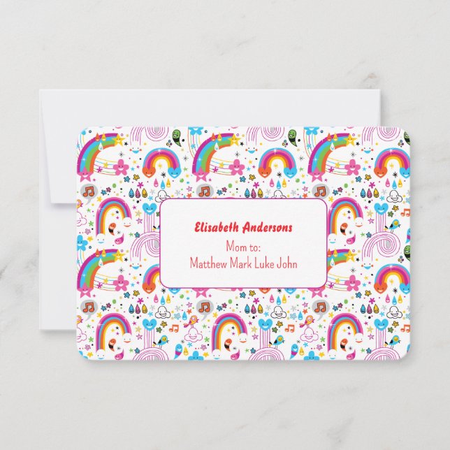 Happy Doodles Playdate Invitation (Devant)