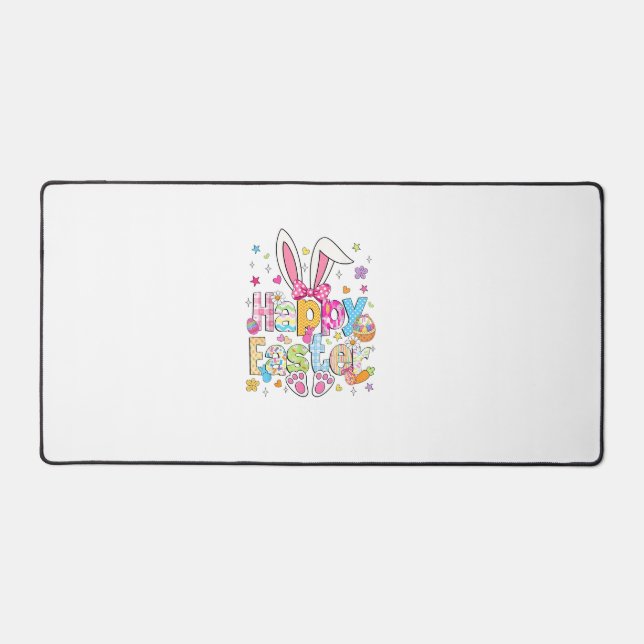 Happy Easter 2026 Cute Bunny Rabbit Easter Day Wom (Recto)