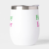 Happy easter boho vert rose enfants ajouter nom ti