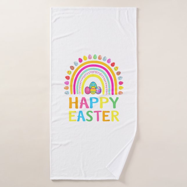 Happy Easter Bunny Easter Egg Hunt Easter Women Gi (Serviette de bain)