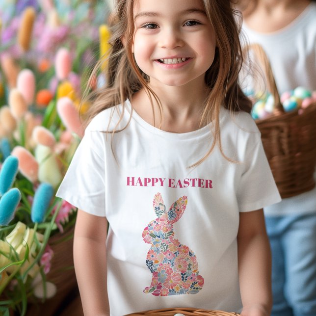 Happy Easter | Bunny Kids T-Shirt (Créateur téléchargé)